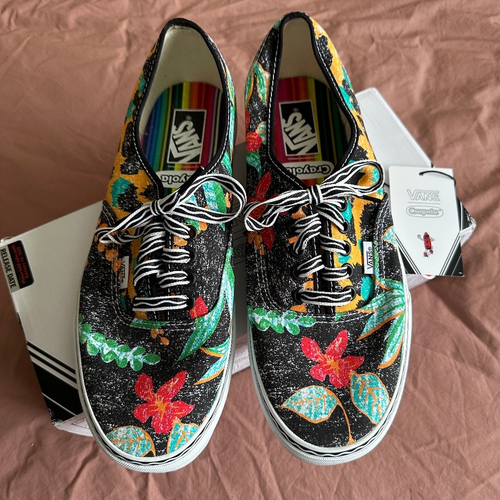 Vans Crayola Mens Shoes Size 11